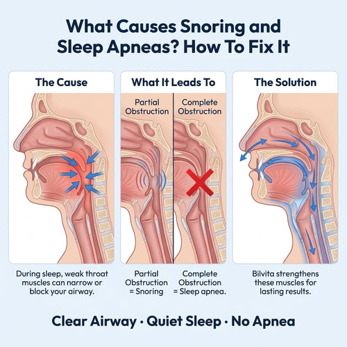 Bilvita Pro | Stops Snoring & Sleep Apnea Events
